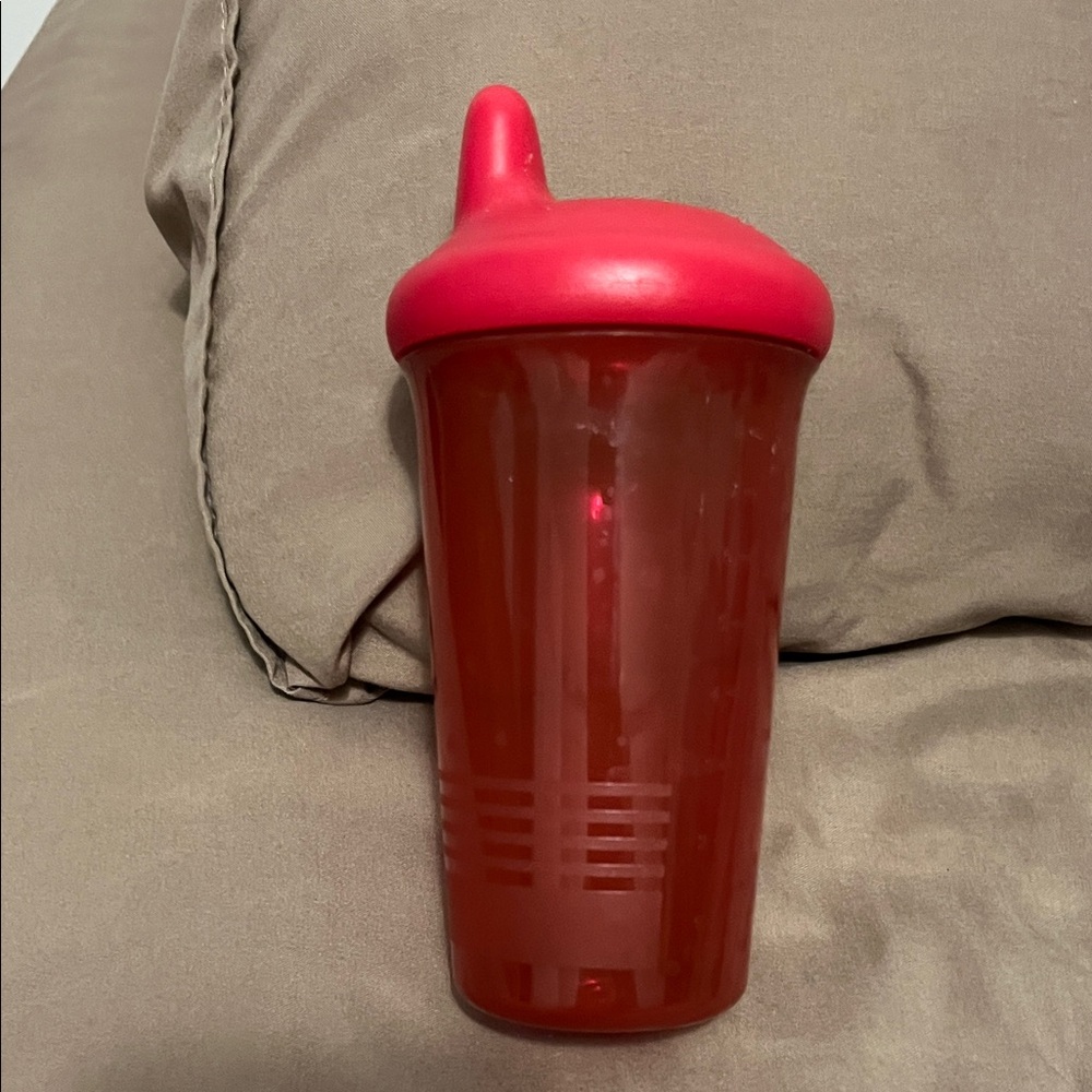 Parents Choice Red Sippy Cup